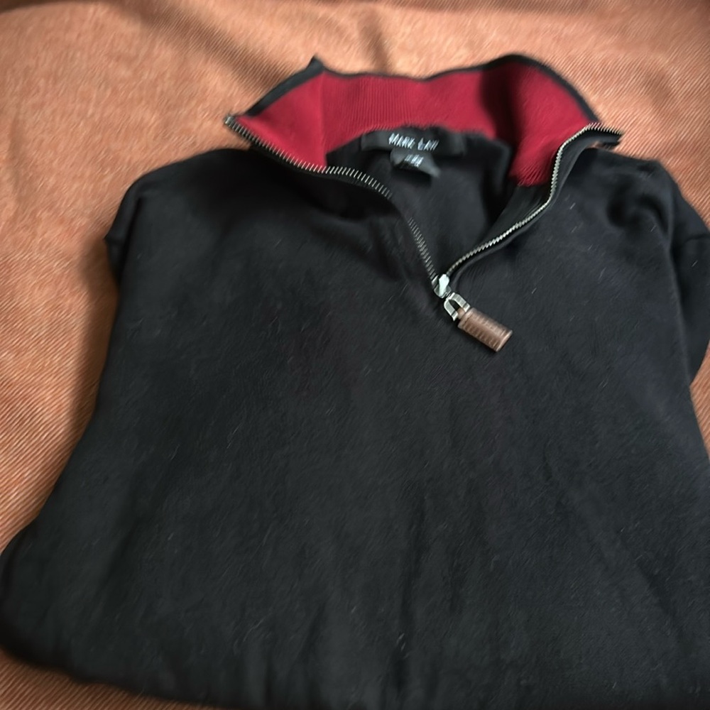 Mark Law quarter zip sweater